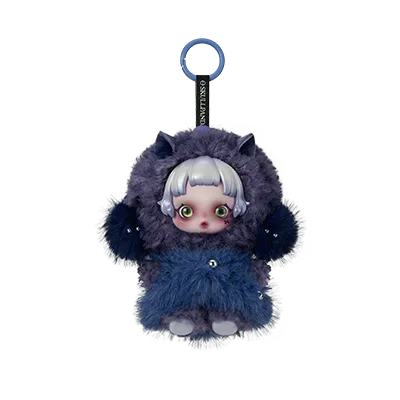POP MART Skullpanda You Found Me! Series Plush Doll Pendant