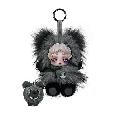 POP MART Skullpanda You Found Me! Series Plush Doll Pendant