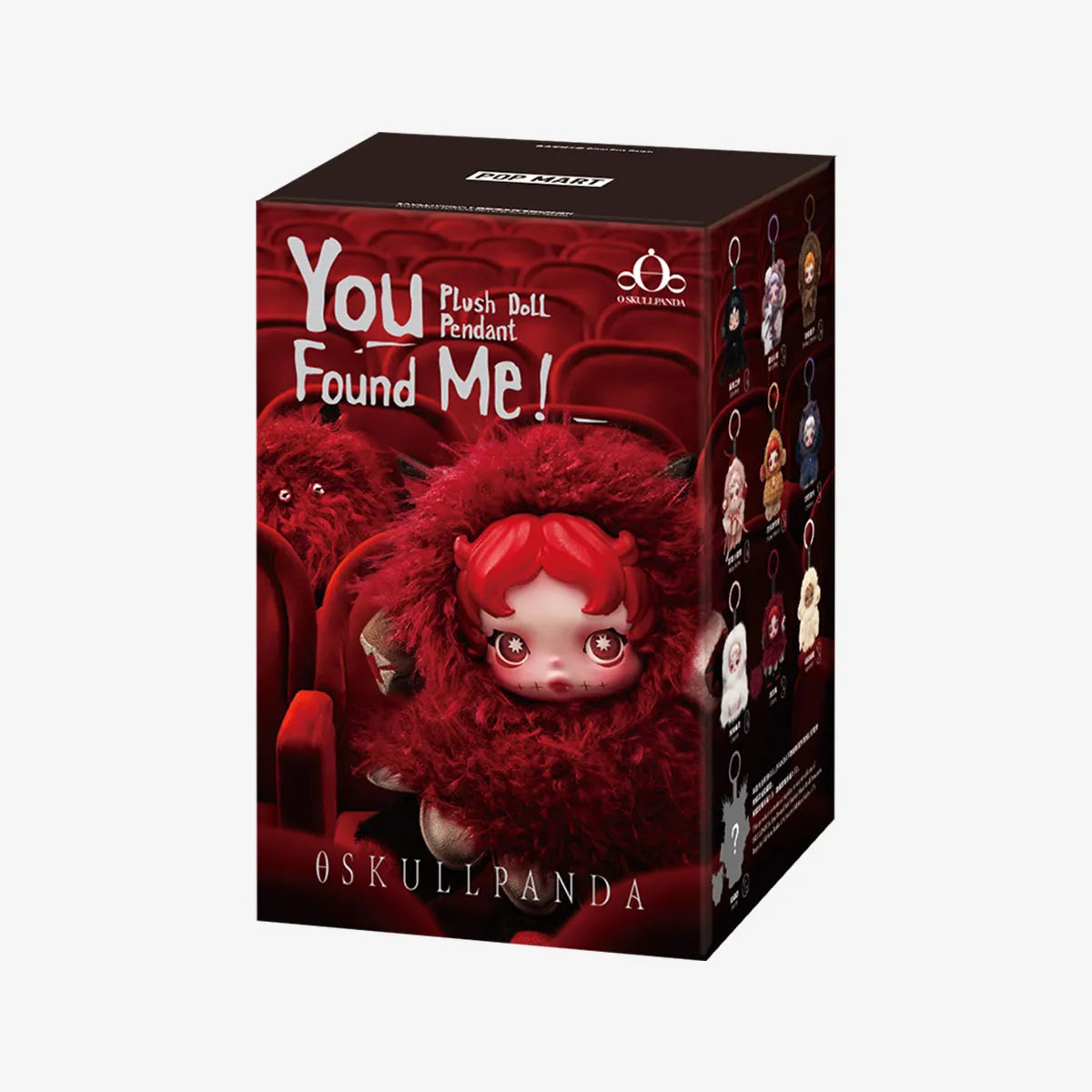 POP MART Skullpanda You Found Me! Series Plush Doll Pendant