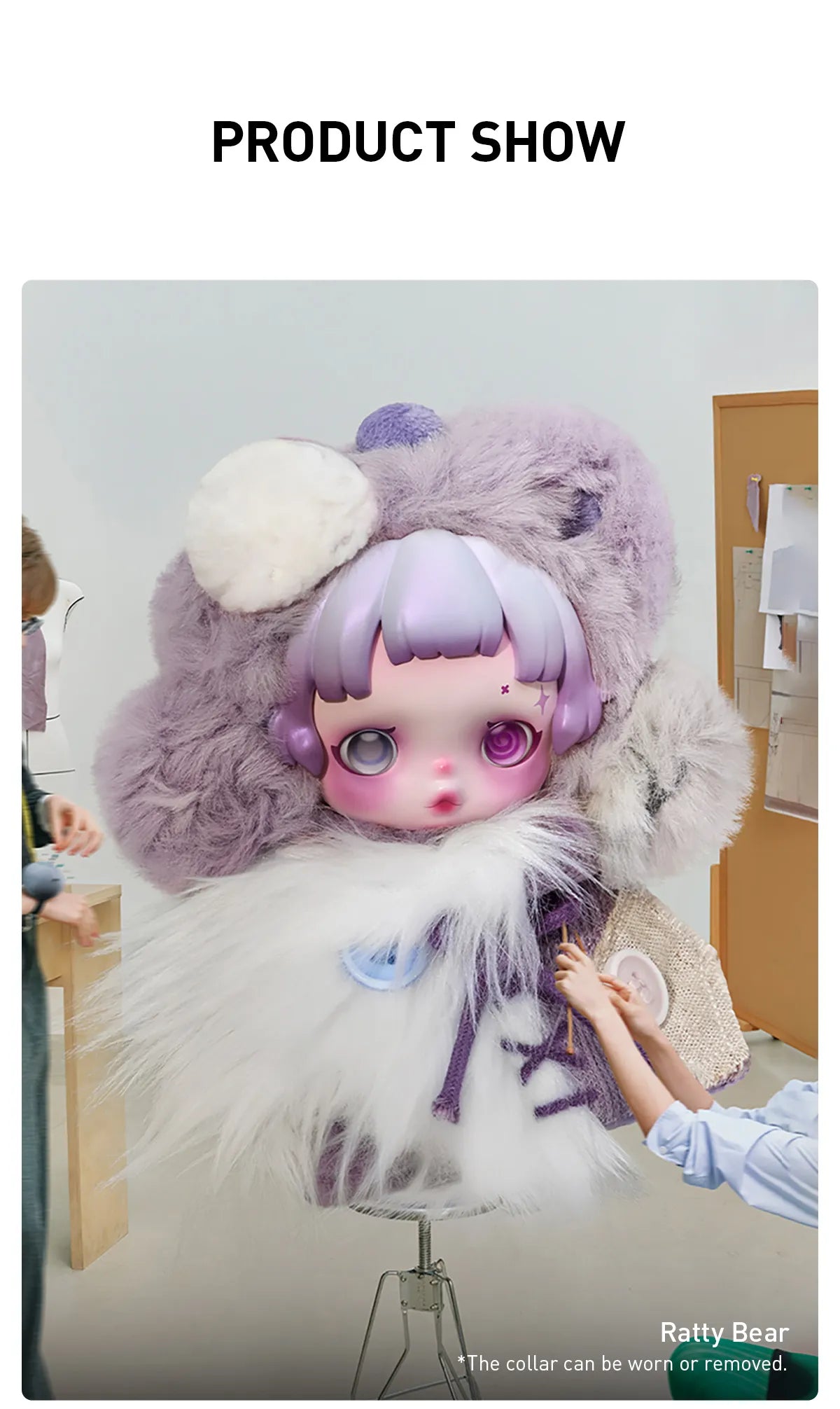 POP MART Skullpanda You Found Me! Series Plush Doll Pendant