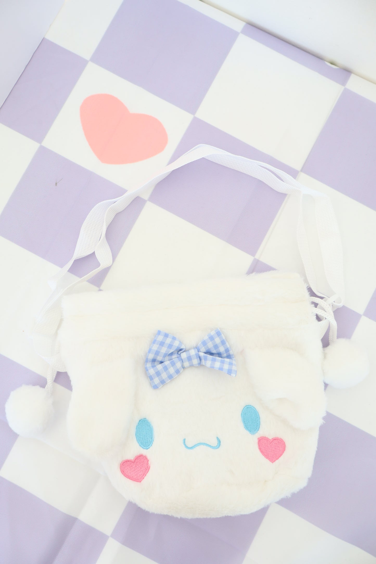 Cinnamoroll Drawstring Plush Bag