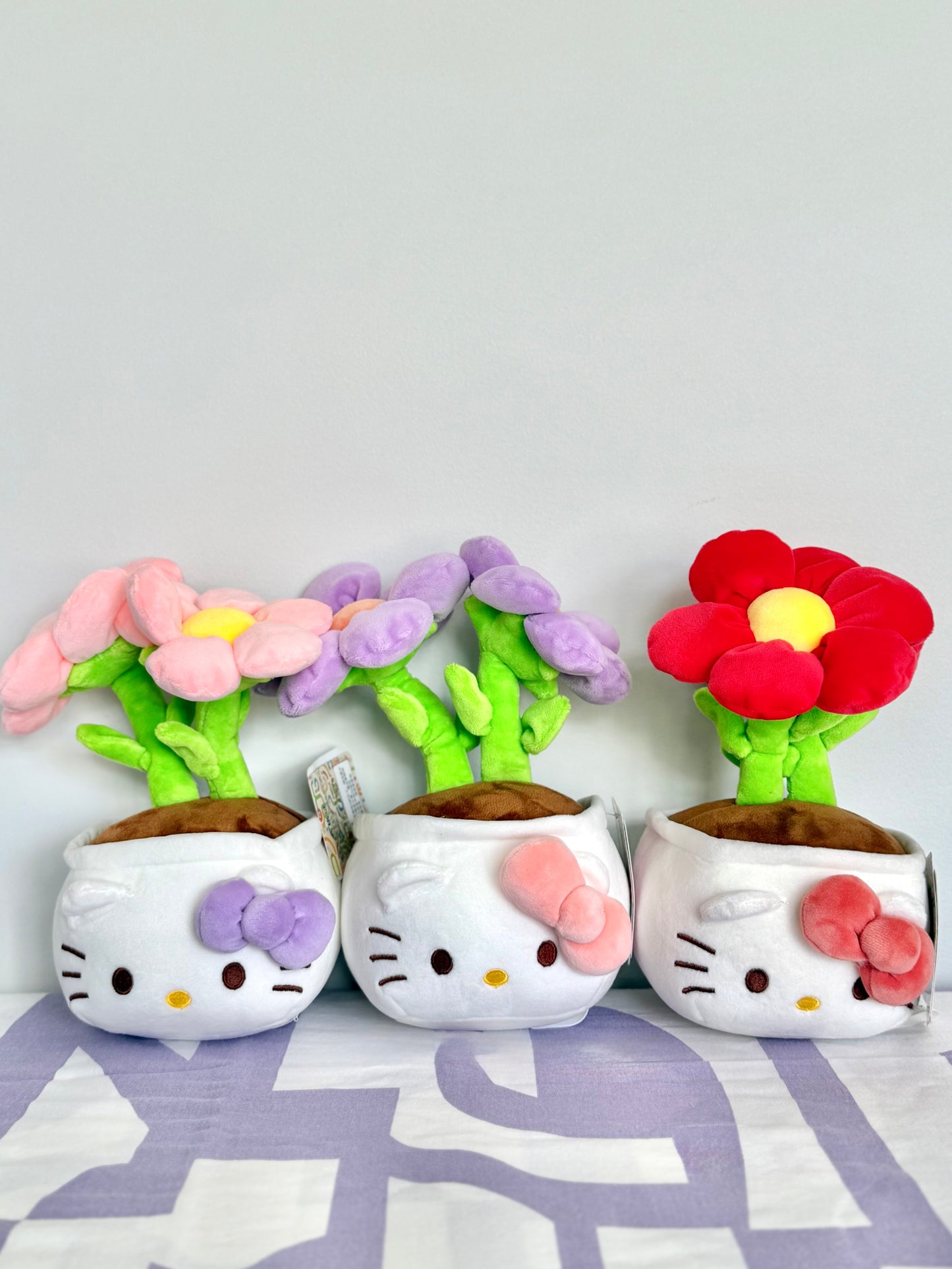 Hello Kitty Plush Pot Plant