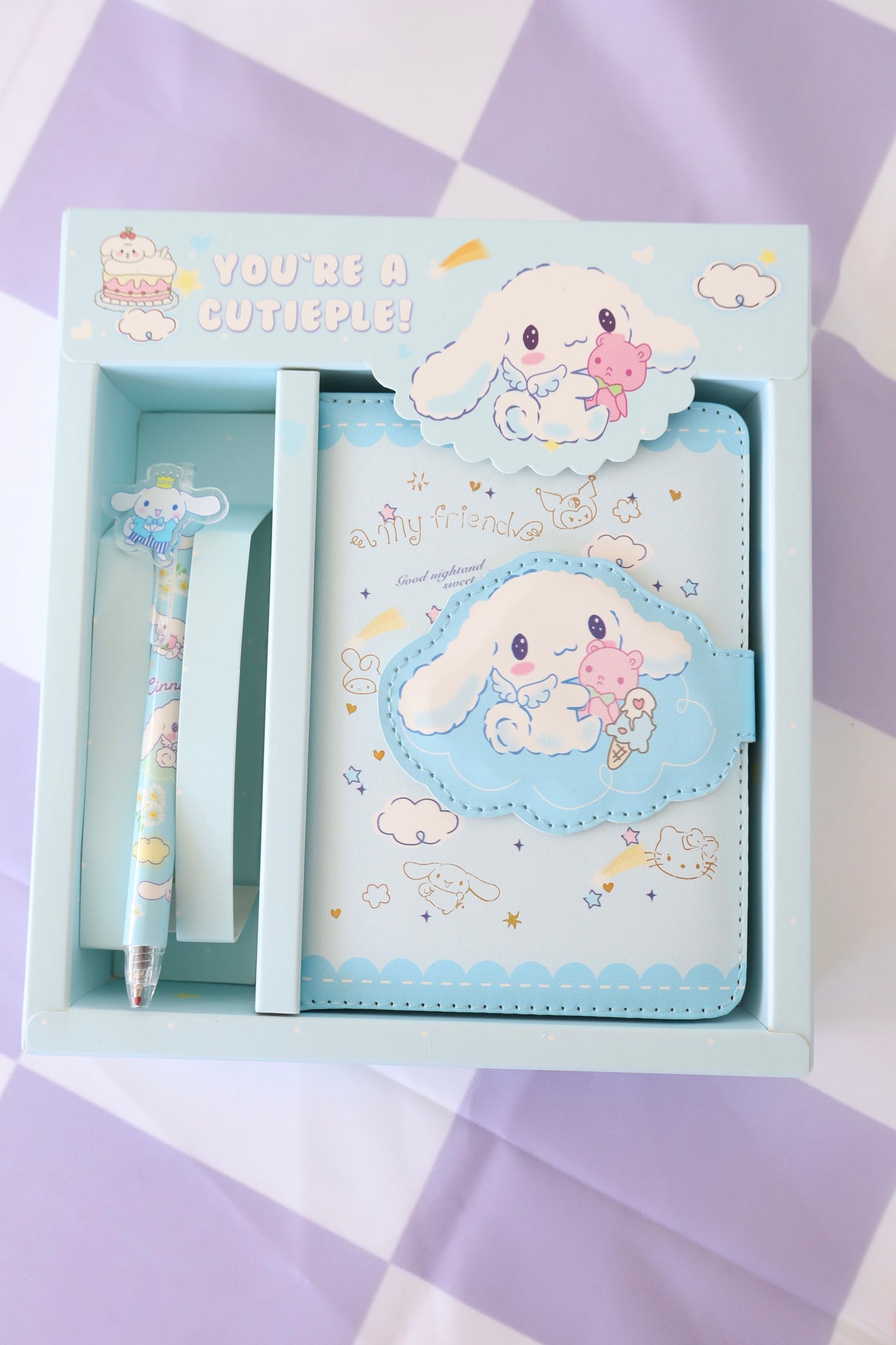 Cinnamoroll Diary Gift Set