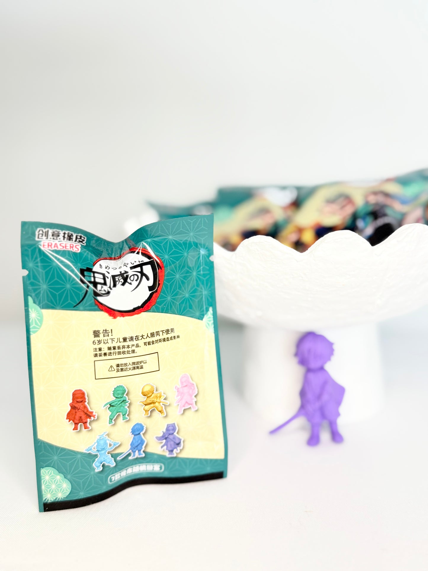 Anime Surprise Erasers