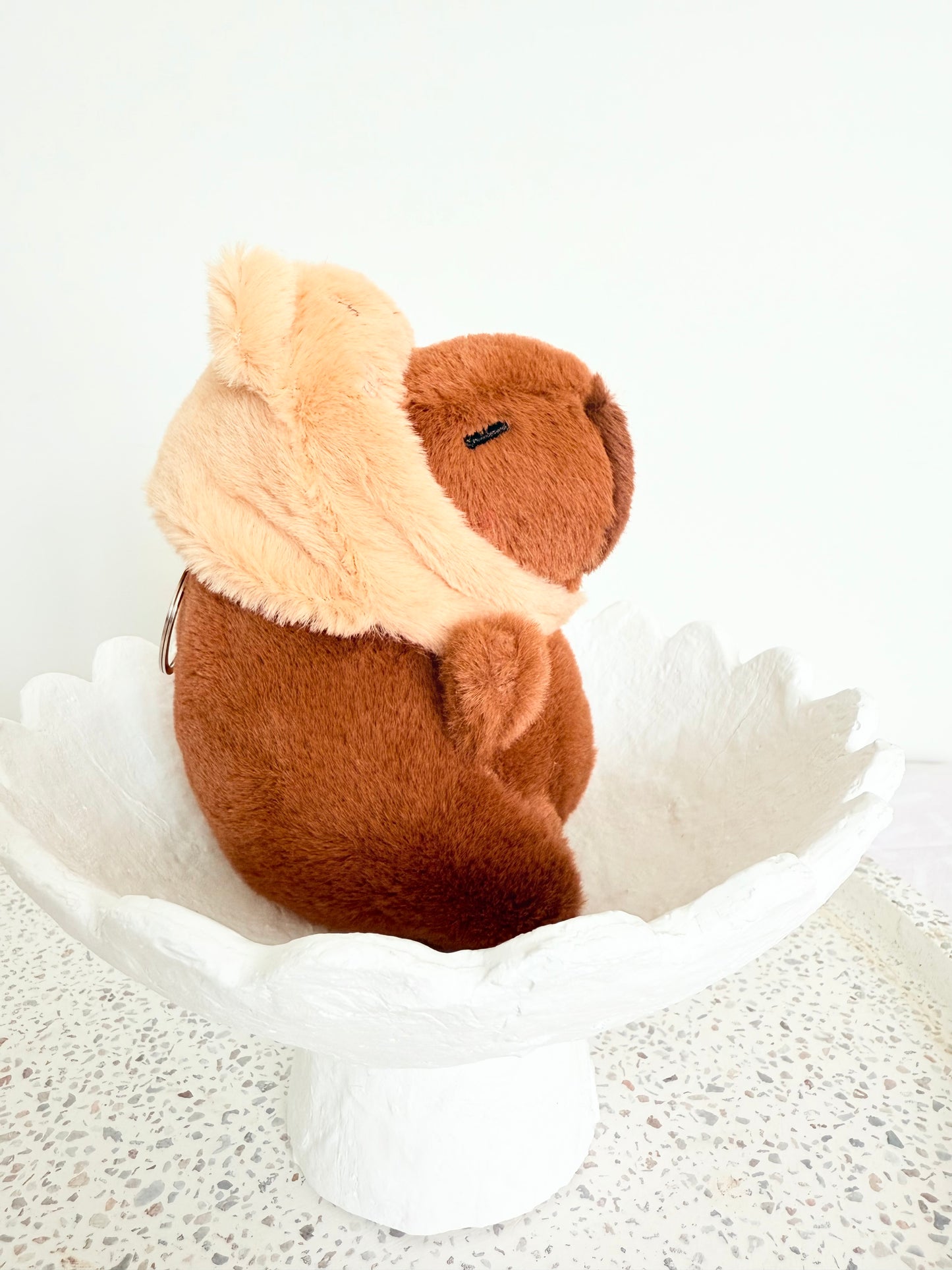 Capybara x Teddy Keyring