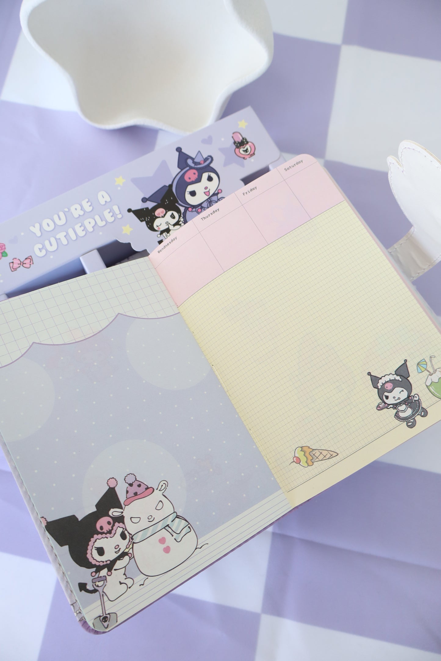 Kuromi Diary Gift set