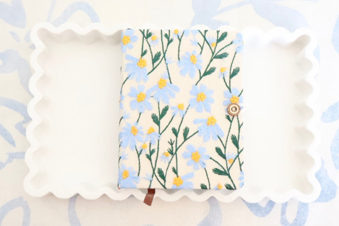 Flower Embroidery Notebooks