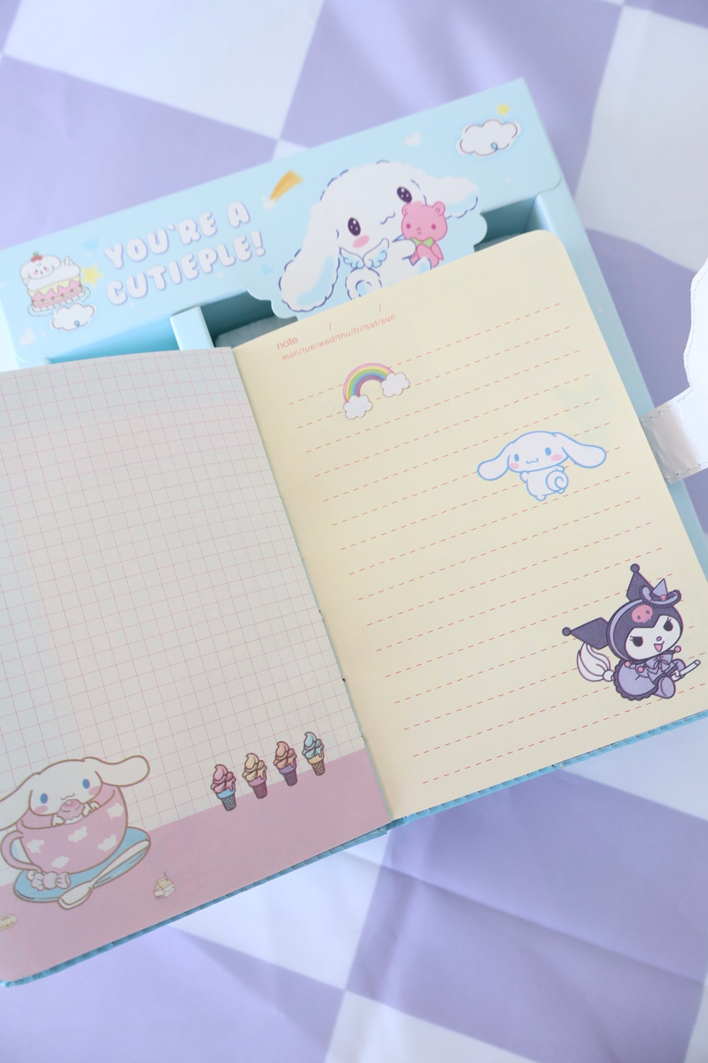 Cinnamoroll Diary Gift Set