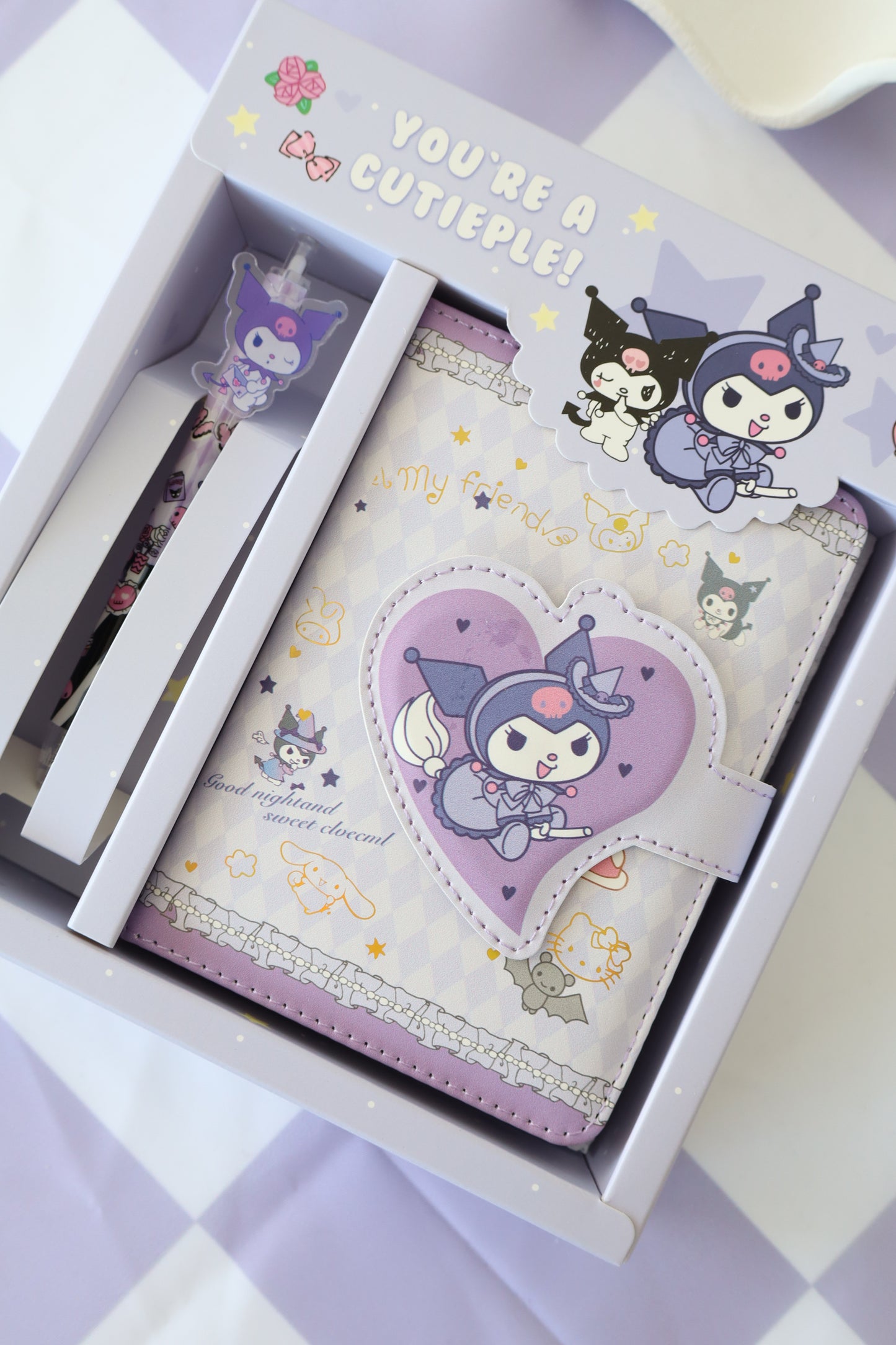 Kuromi Diary Gift set