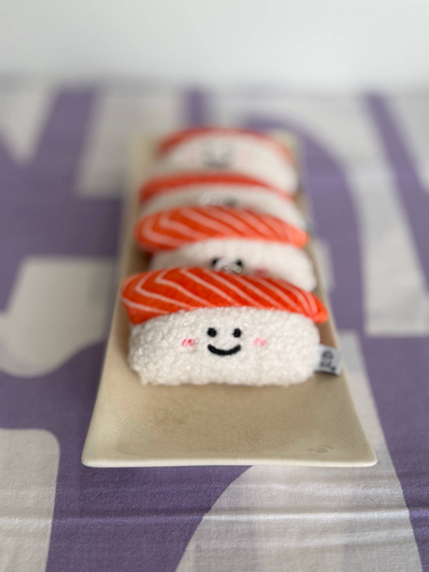 Salmon Sushi Charm