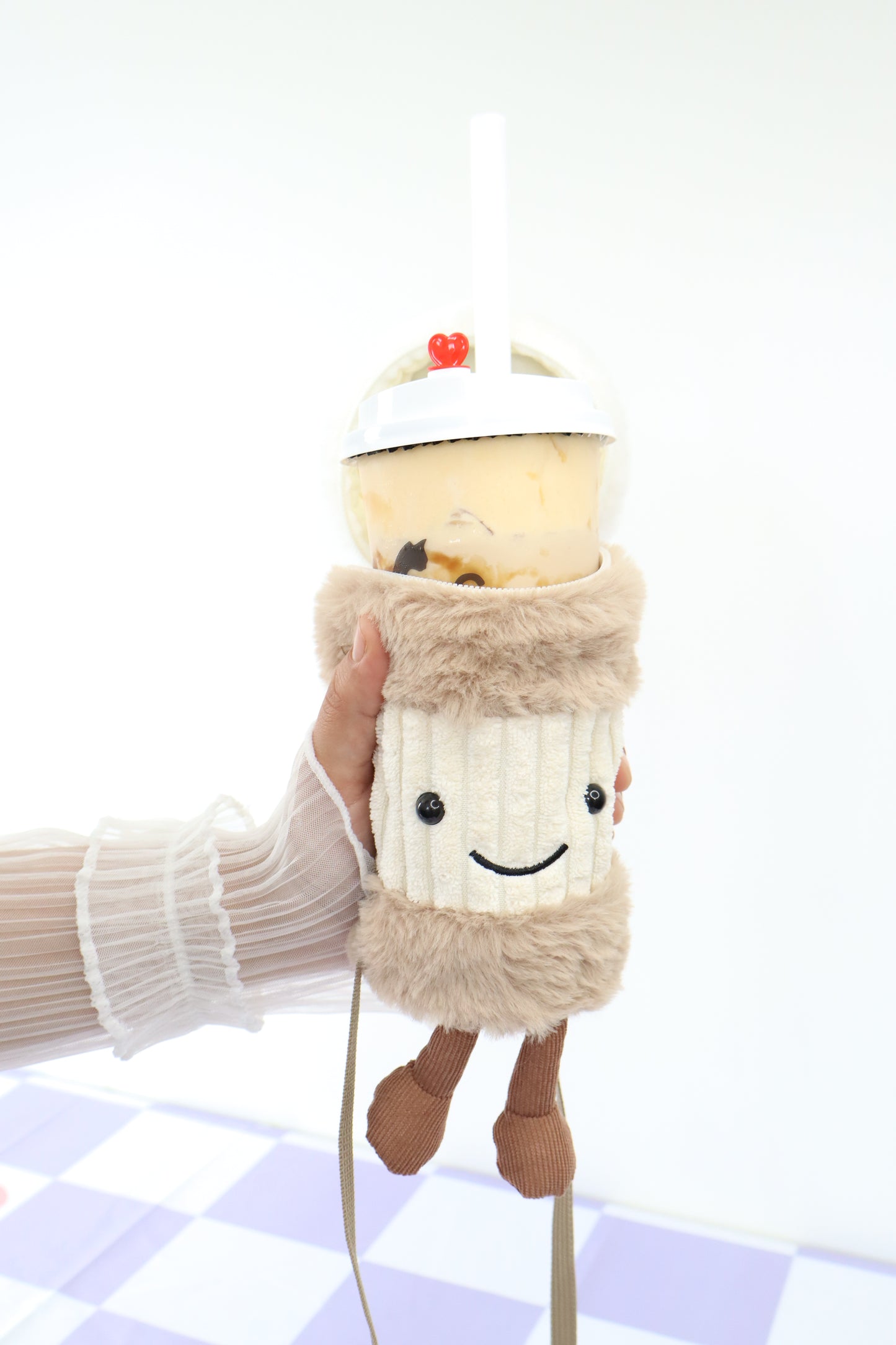 Coffee-To-Go Plush Bag