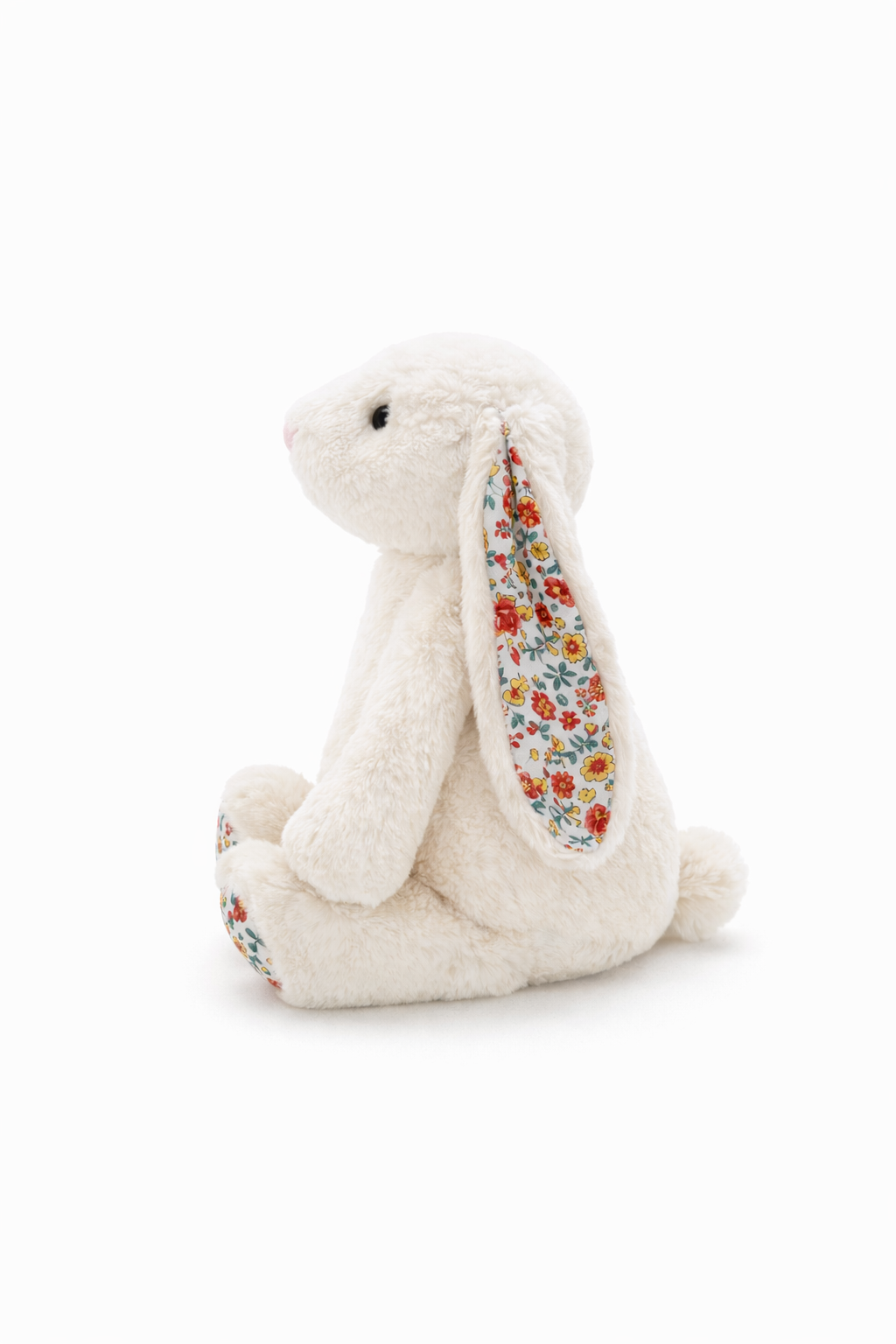 Floral White Bunny