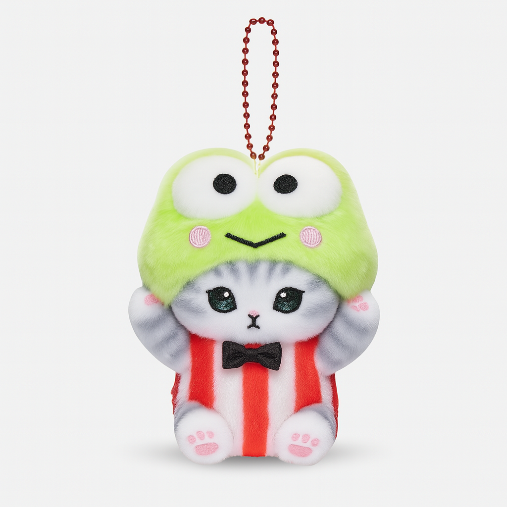 Mofusand Sanrio Plush Keyrings