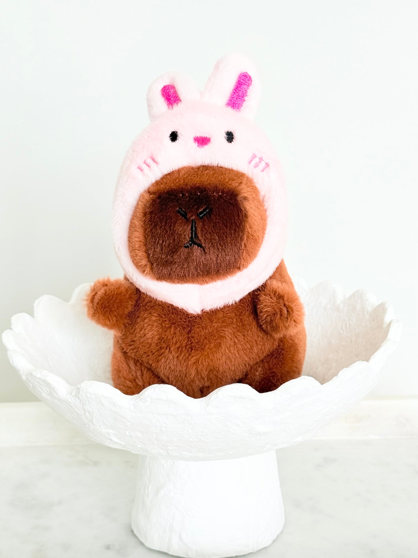 Capybara x Bunny Keyring