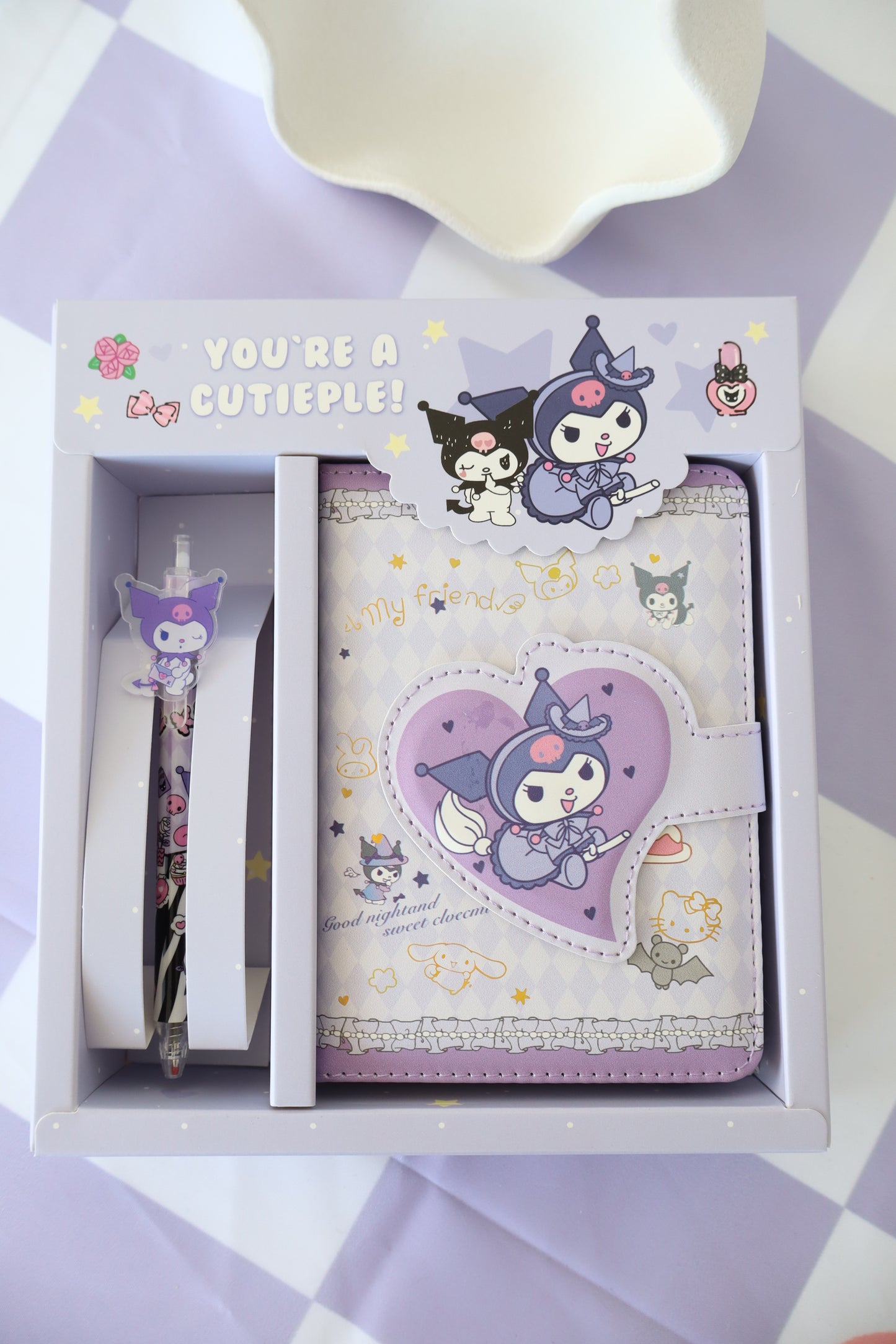 Kuromi Diary Gift set