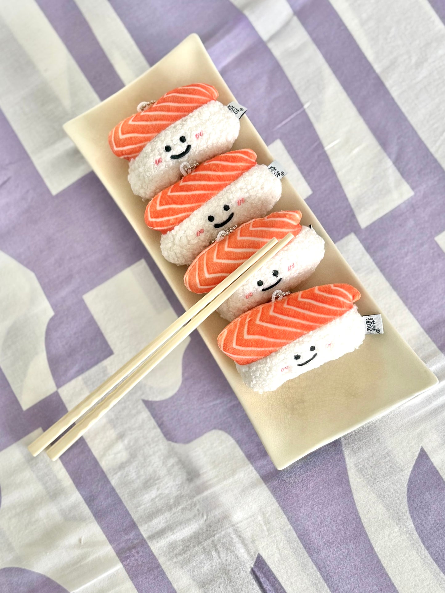 Salmon Sushi Charm