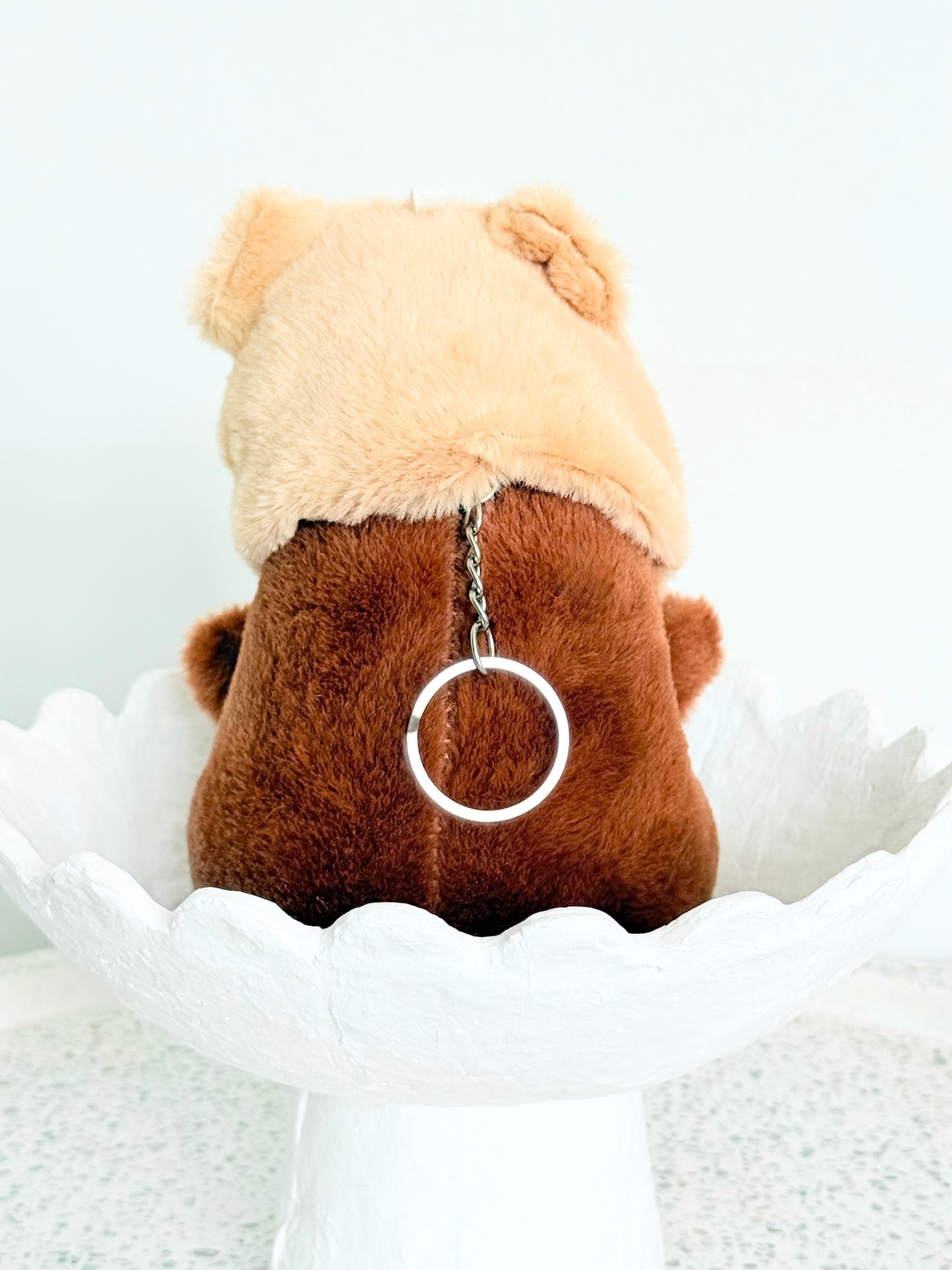 Capybara x Teddy Keyring