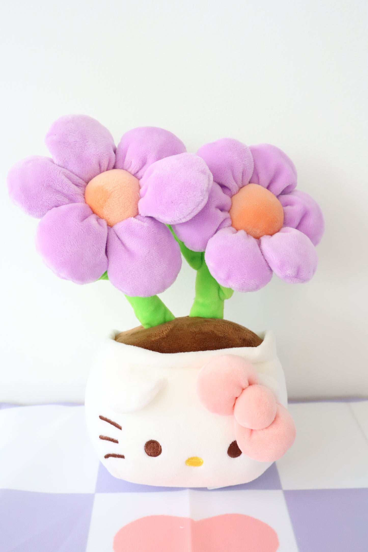 Hello Kitty Plush Pot Plant
