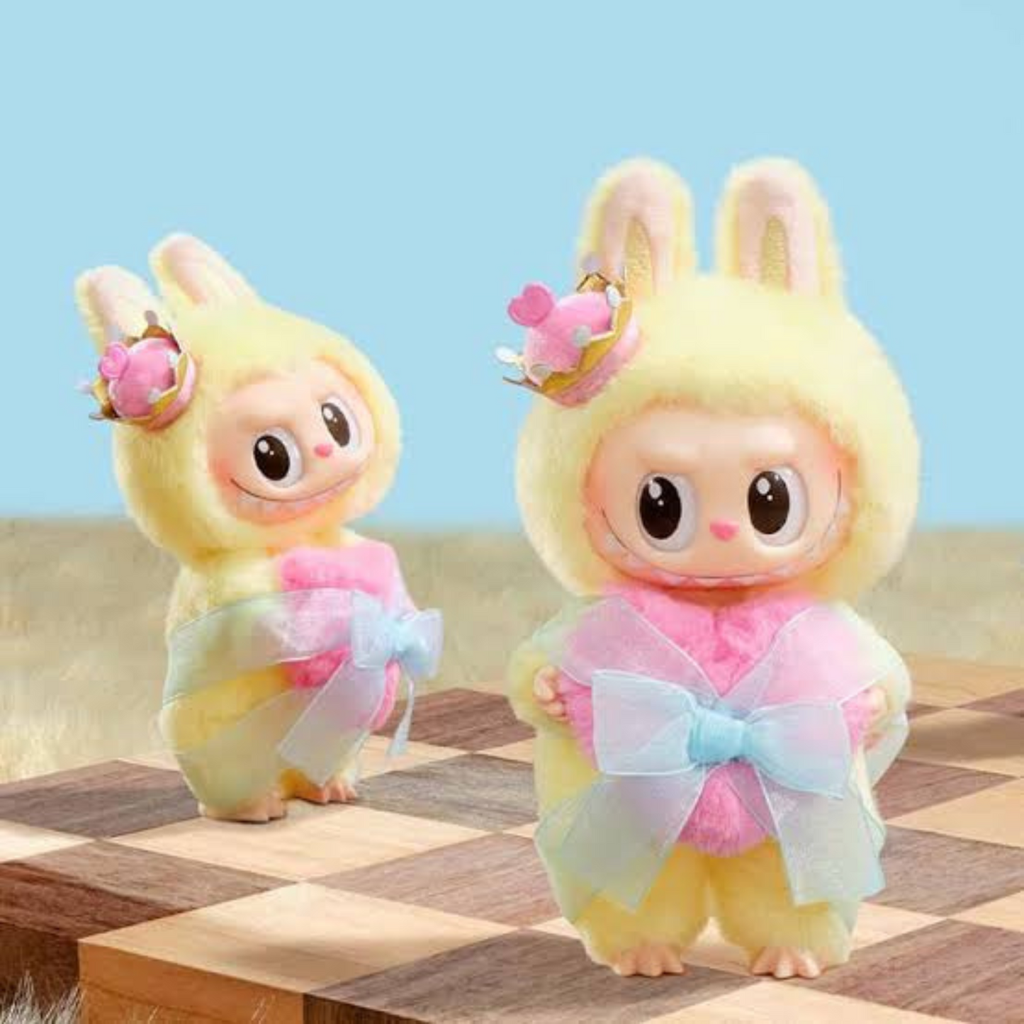 POP MART THE MONSTERS LABUBU Let's Checkmate Vinyl Plush Pendant