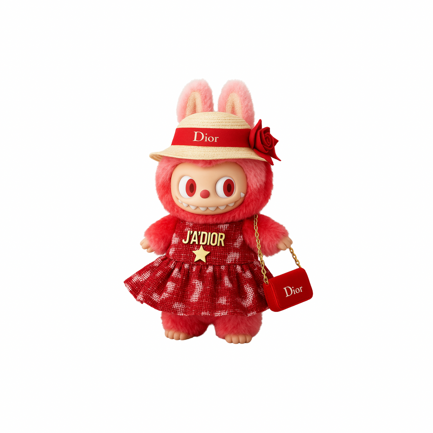 LABUBU Red Dior Set