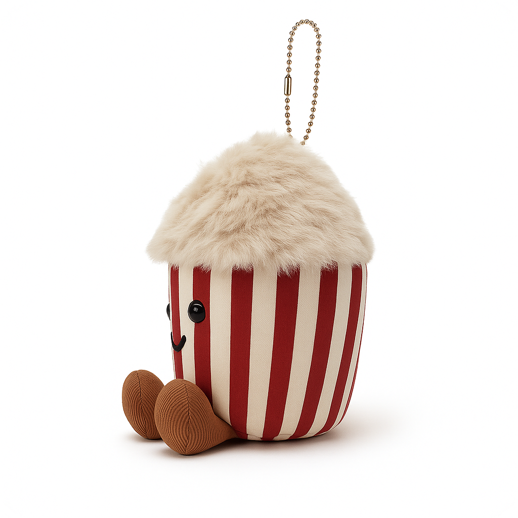Popcorn Bag Charm