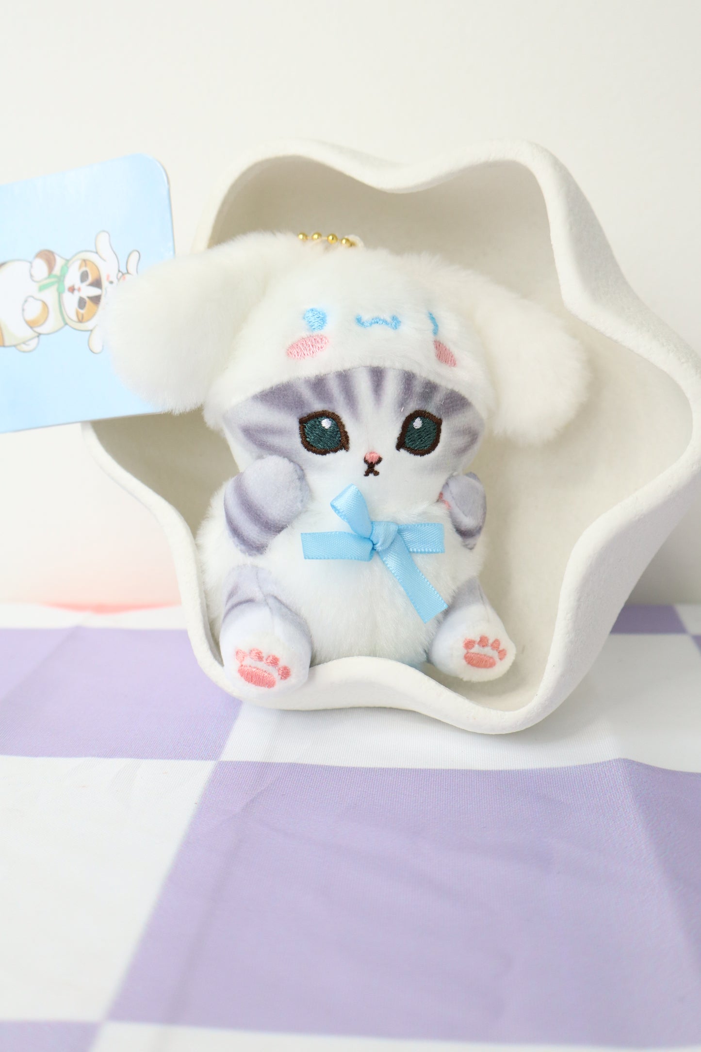 Mofusand Sanrio Plush Keyrings