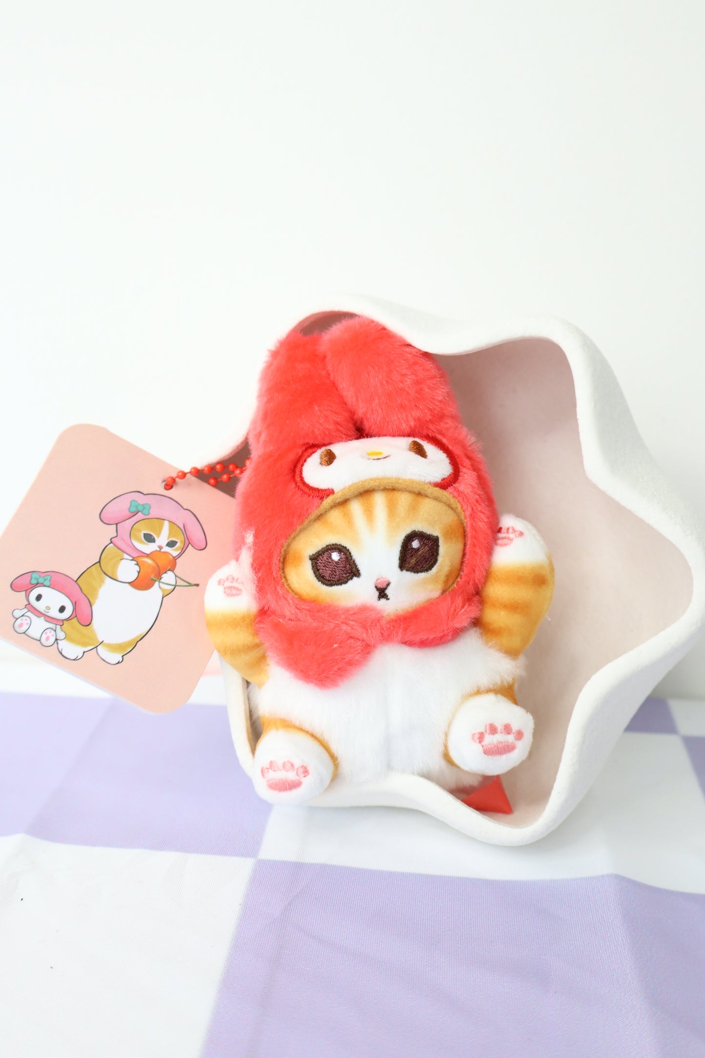 Mofusand Sanrio Plush Keyrings