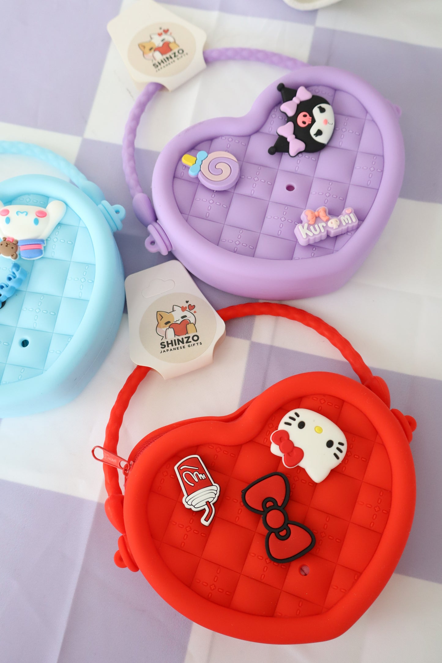 Kuromi Mini Heart Bag