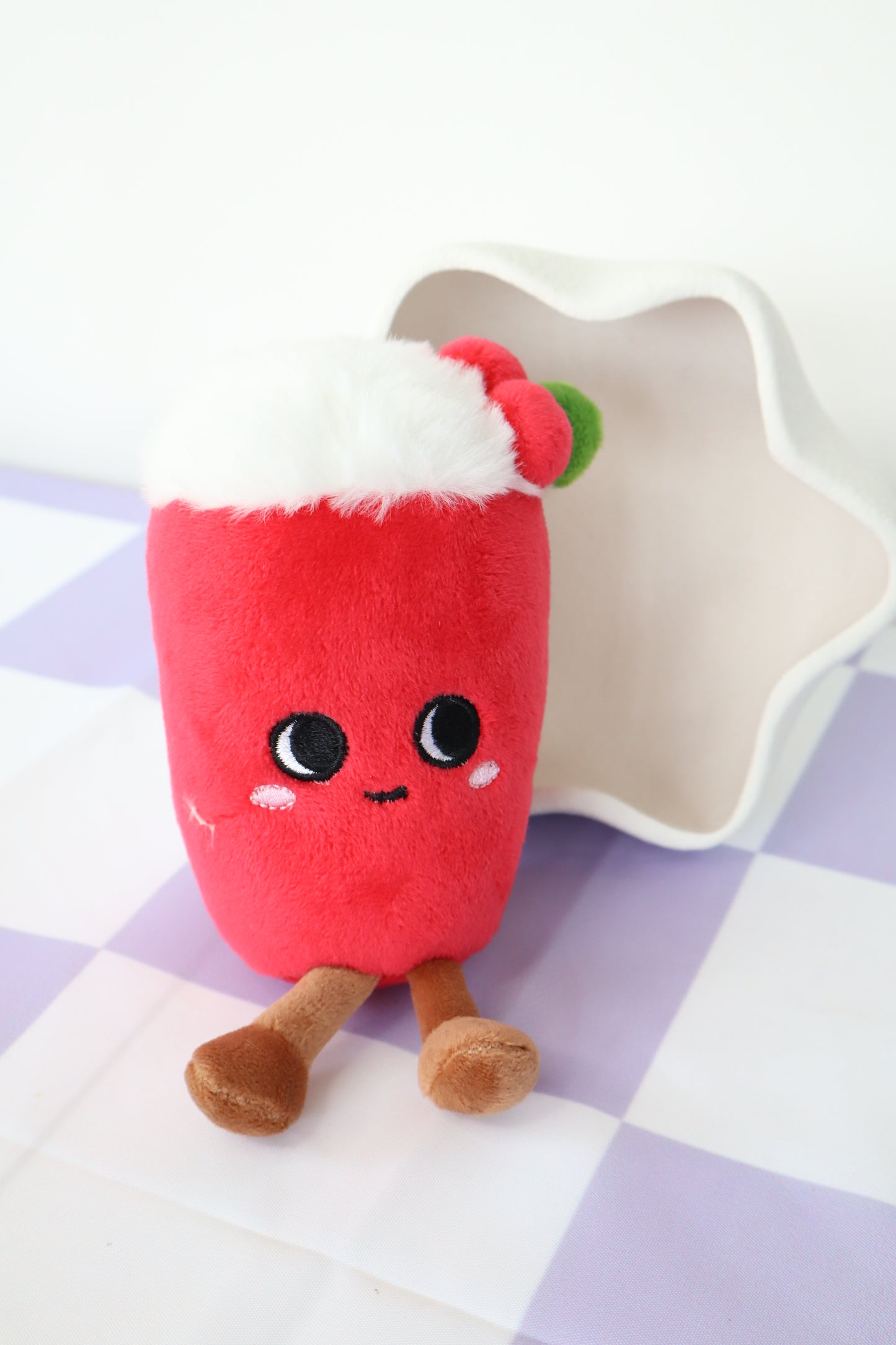 Strawberry Boba Plushie