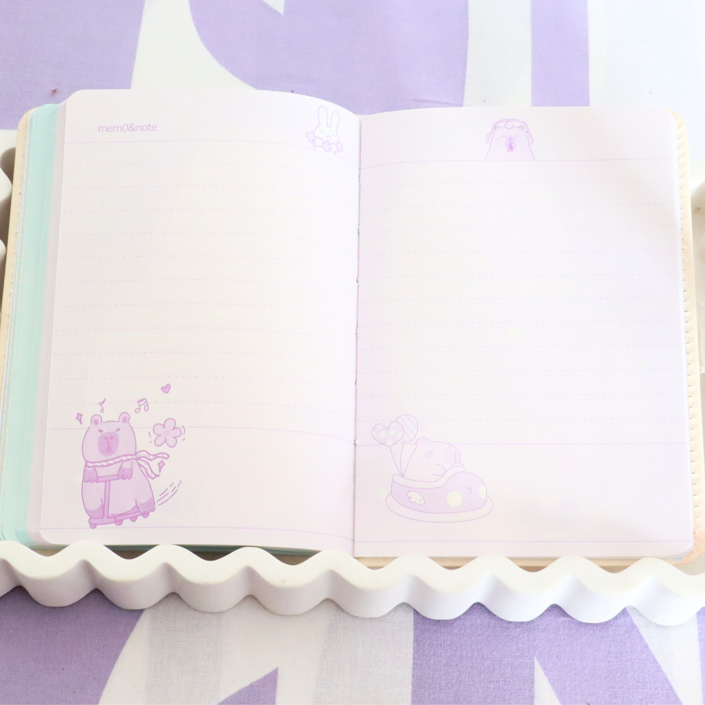 Capybara Diary Gift Set
