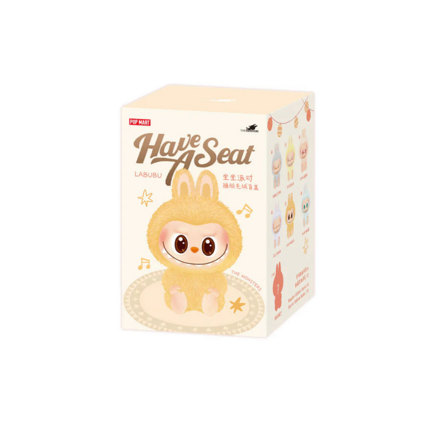 POP MART Labubu The Monsters Have a Seat Vinyl Face Blind Box