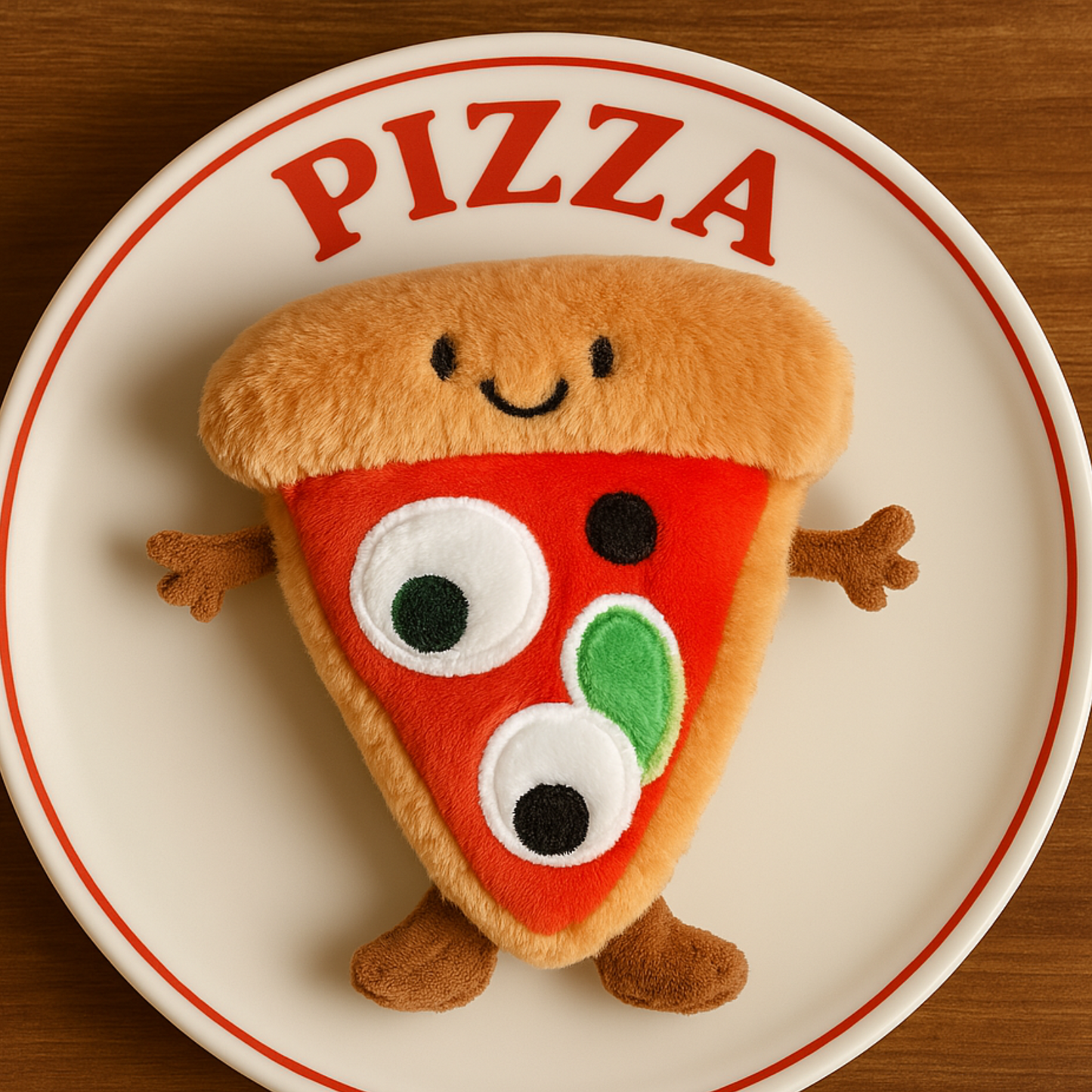 Slice of Pizza Bag Charm