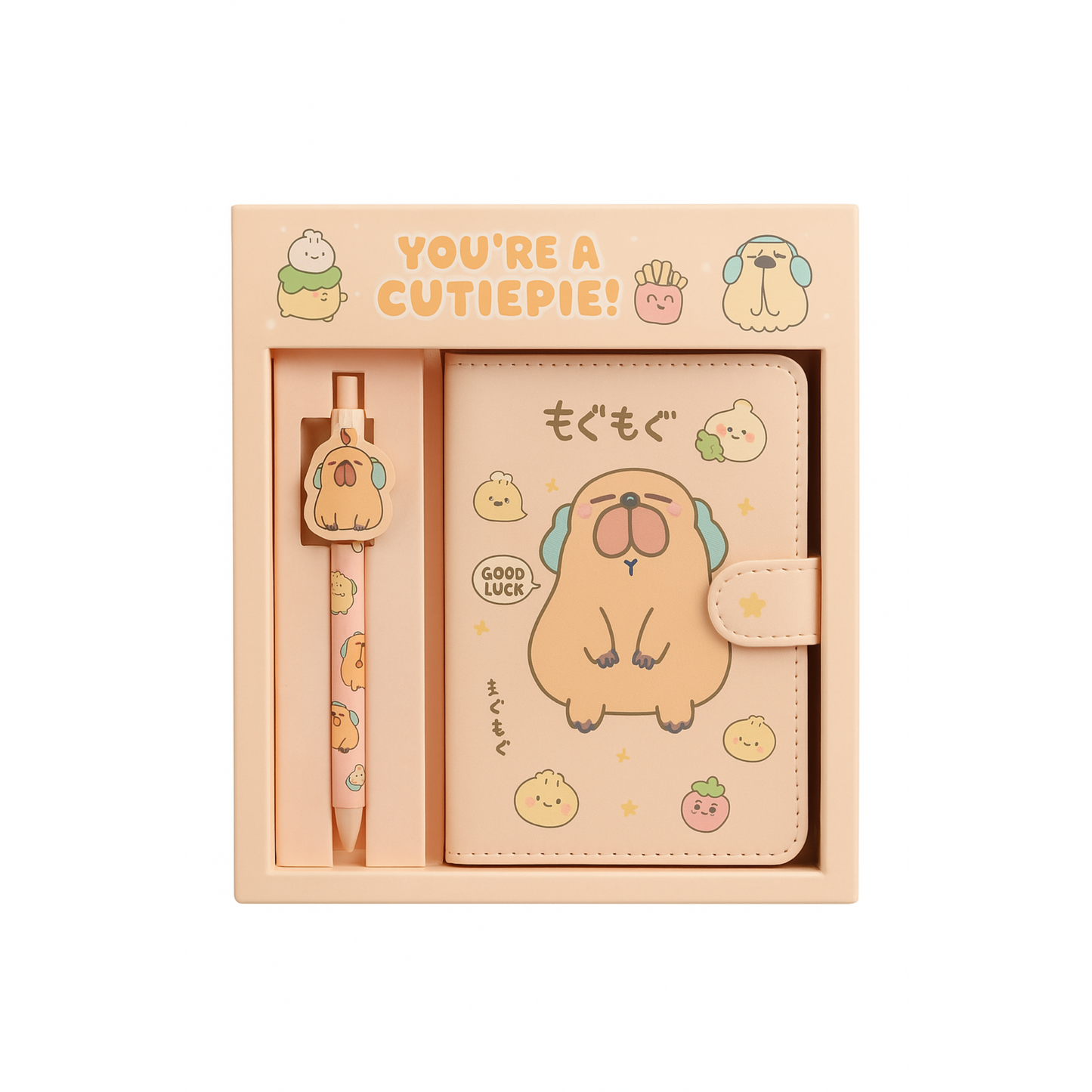 Capybara Diary Gift Set