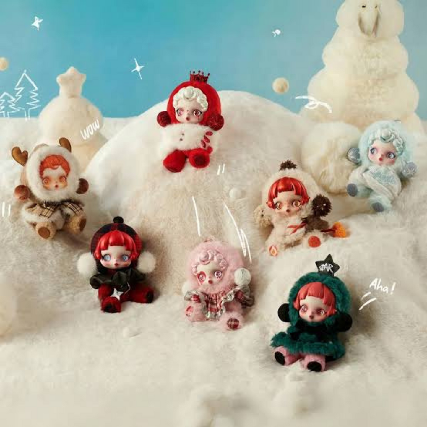 SKULLPANDA Winter Symphony Series Plush