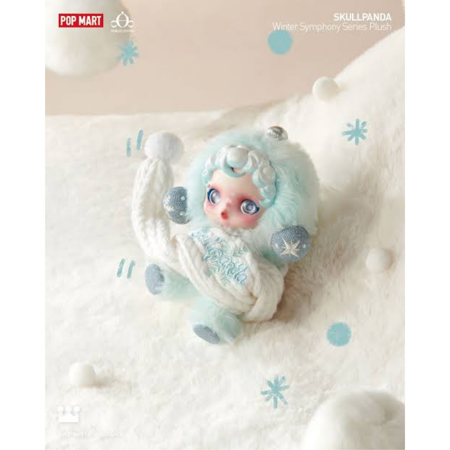 SKULLPANDA Winter Symphony Series Plush