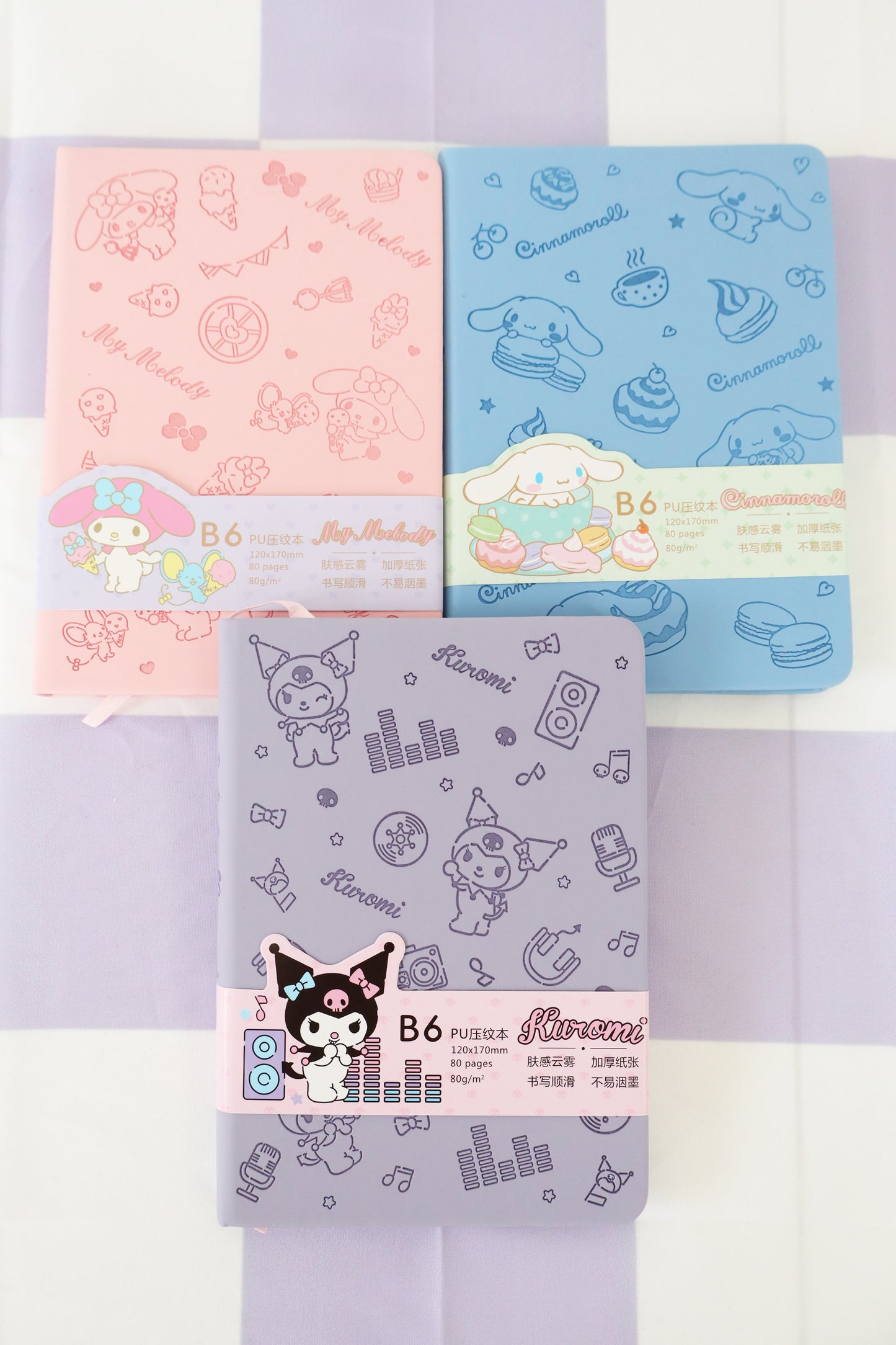 Sanrio Character Notebooks
