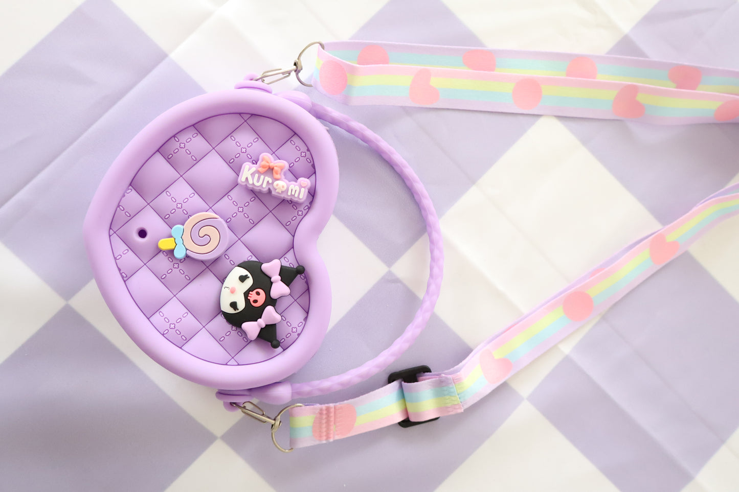 Kuromi Mini Heart Bag