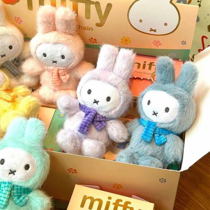 VIPO x Miffy Plush Macaron Series Keychain Blind Box