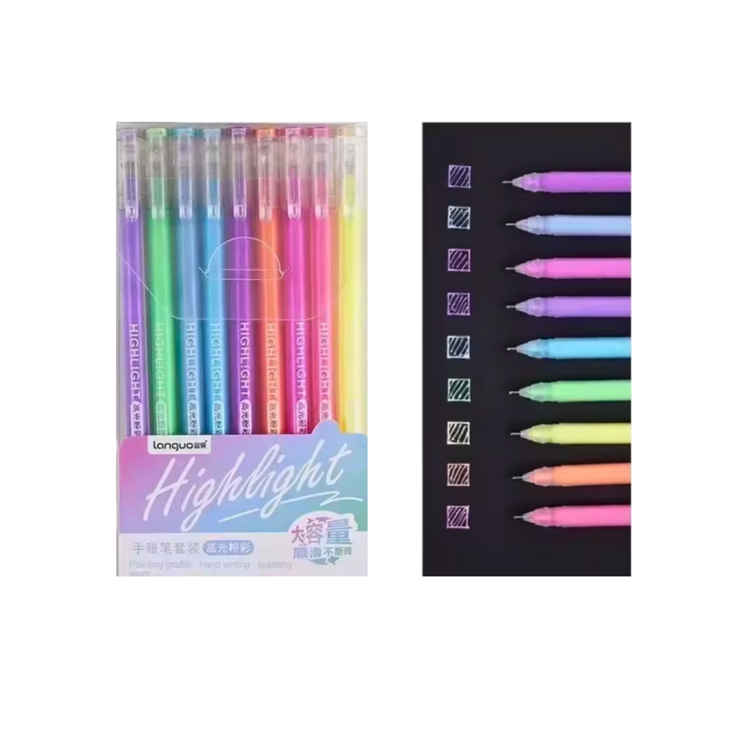 Morandi Highlighter Pens