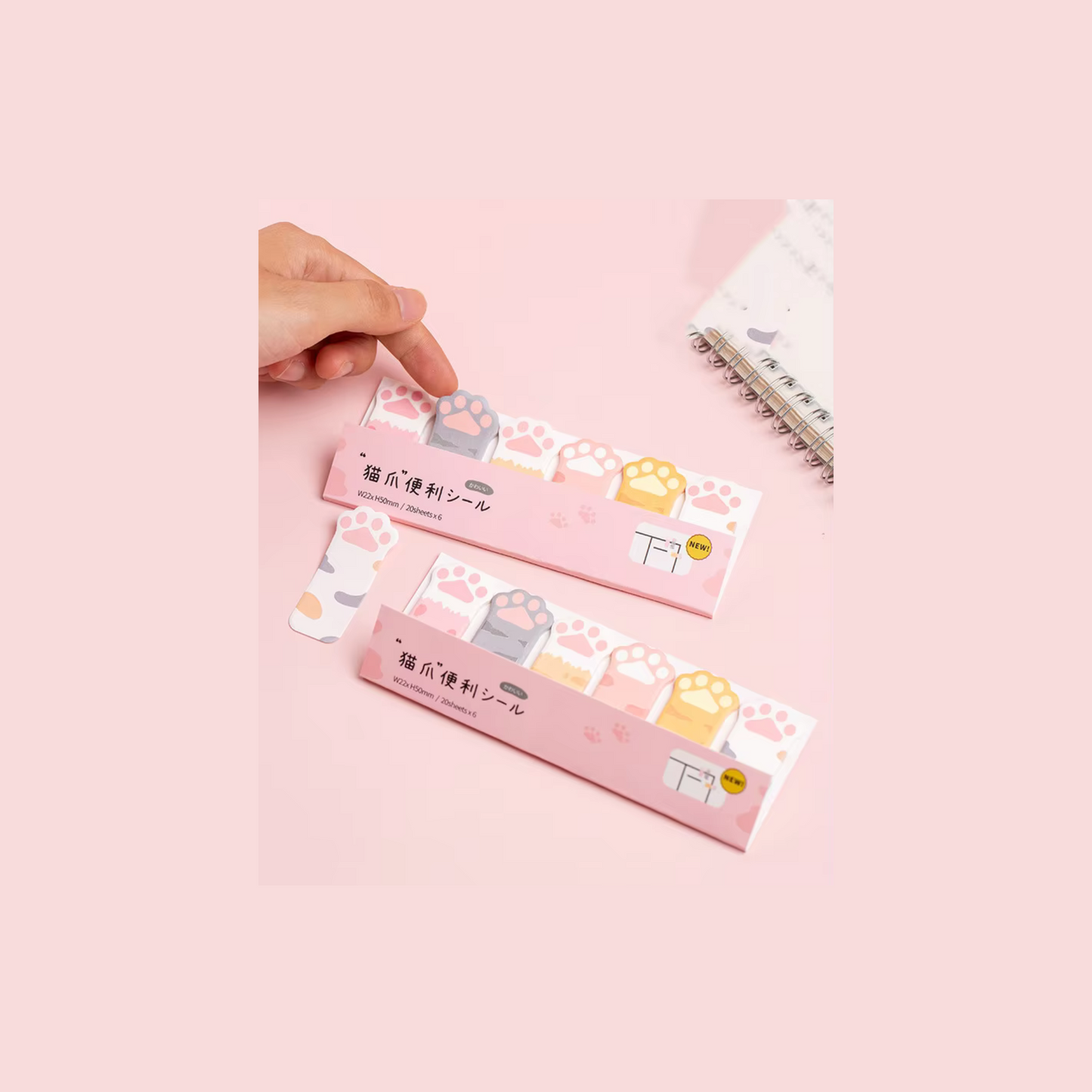 Paw Post-it Notes