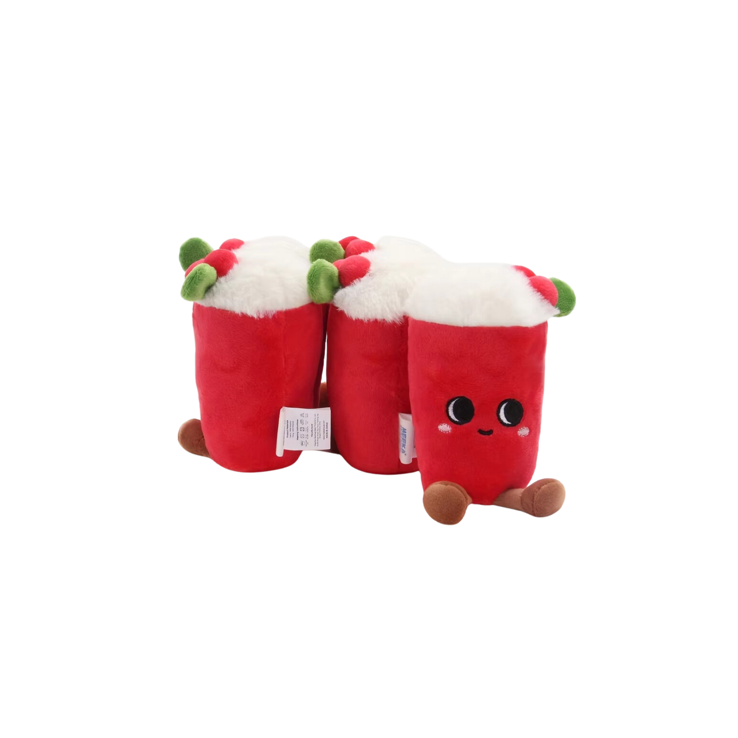 Strawberry Boba Plushie