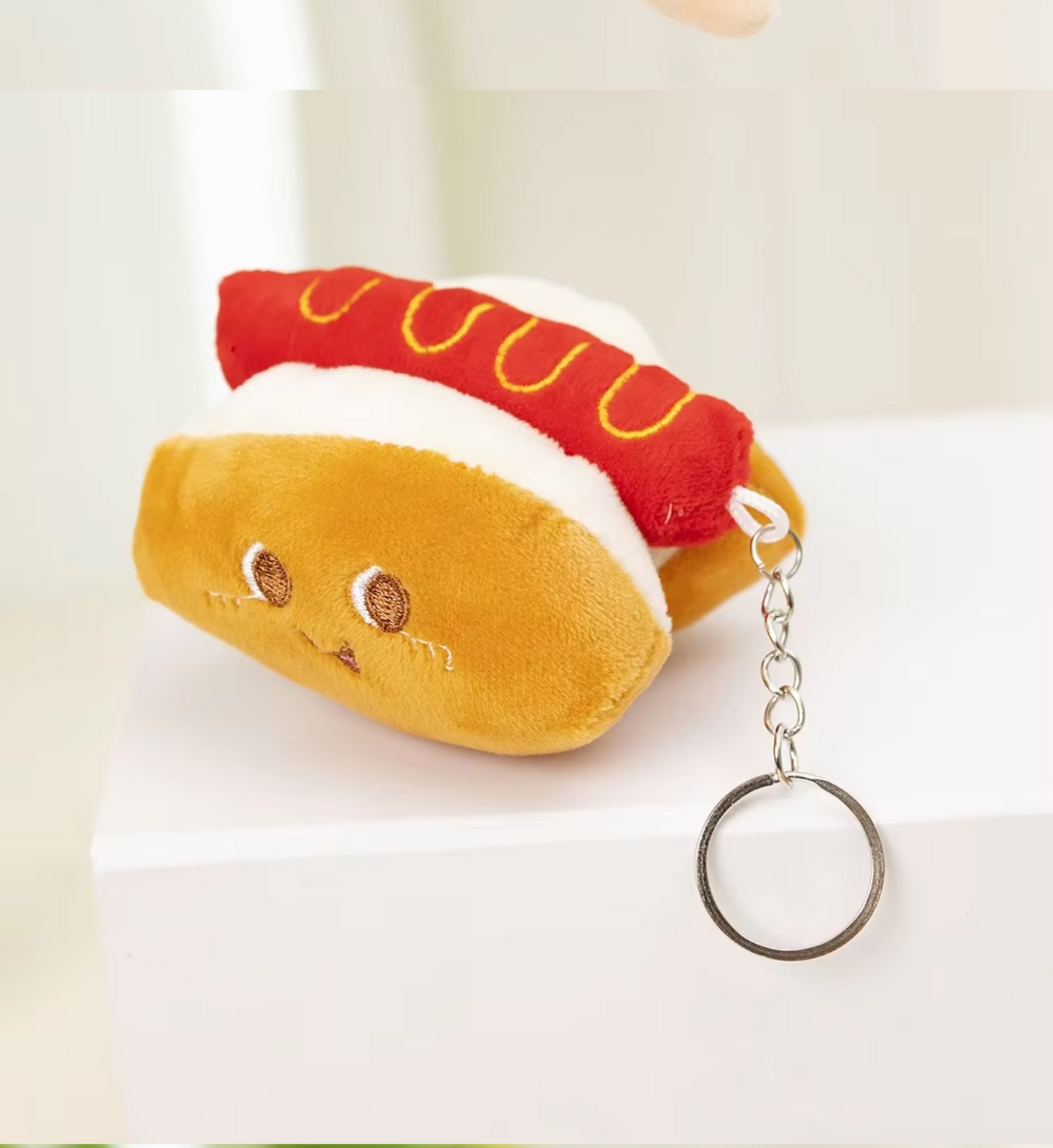 Hotdog Roll Charm