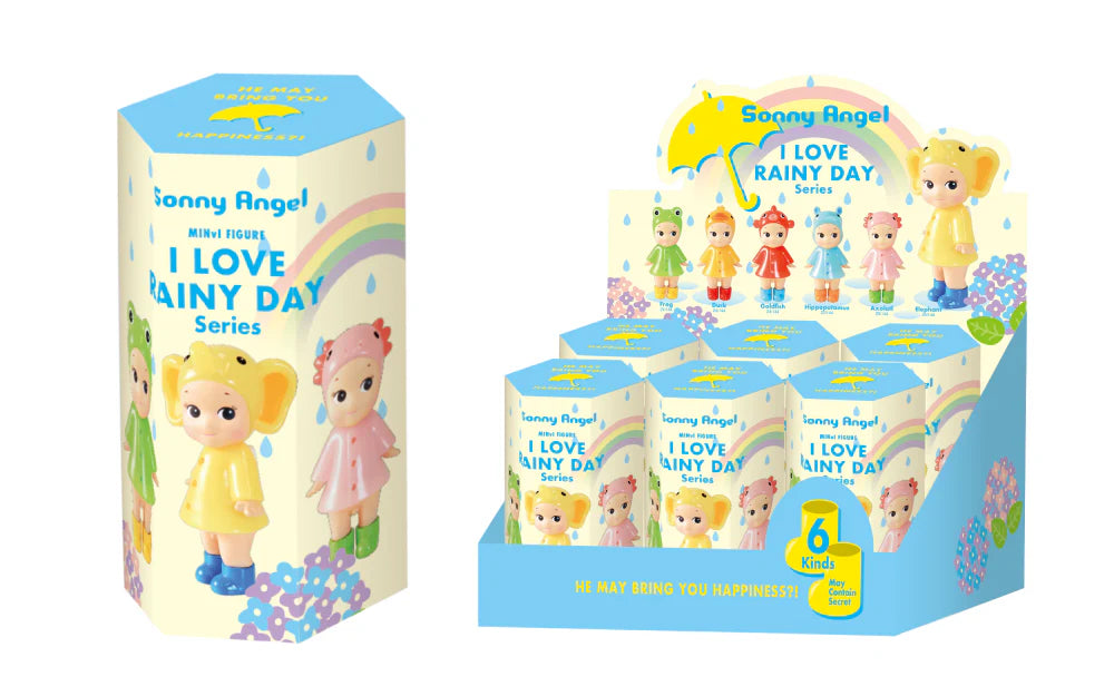 Sonny Angel Mini Figure Blind Box - I Love Rainy Day Series