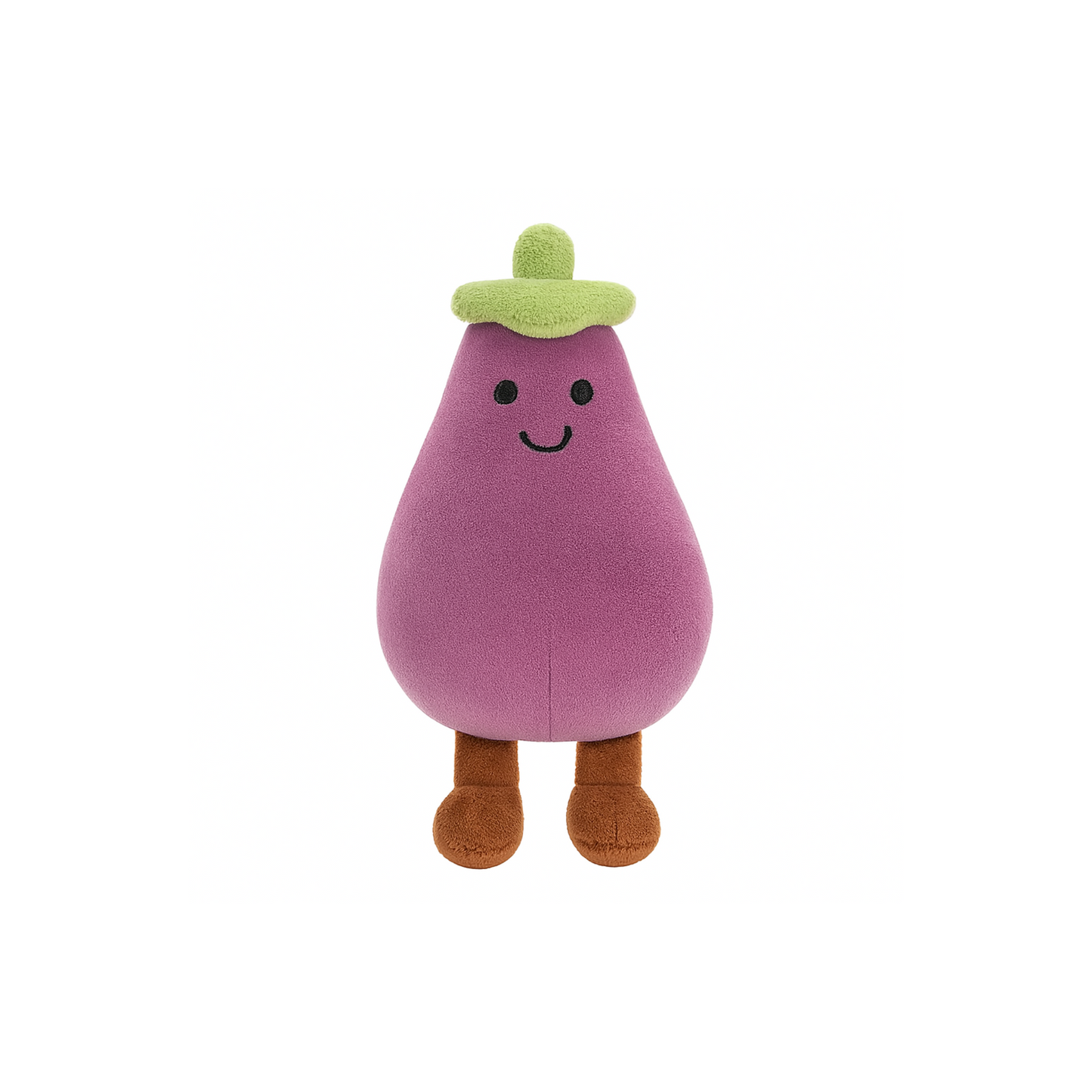 Eggplant Bag Charm