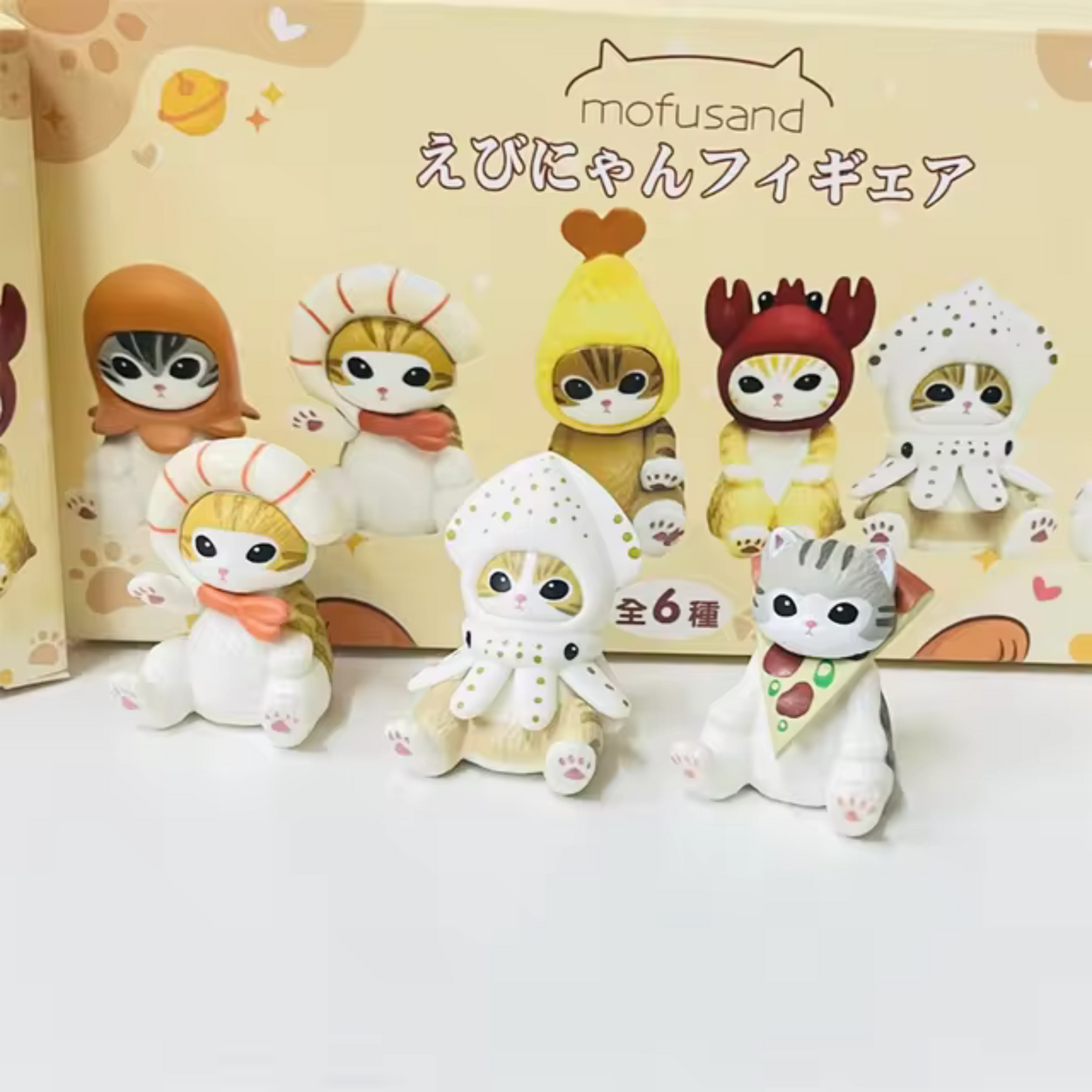 Mofusand Blind Box: Shrimp Series