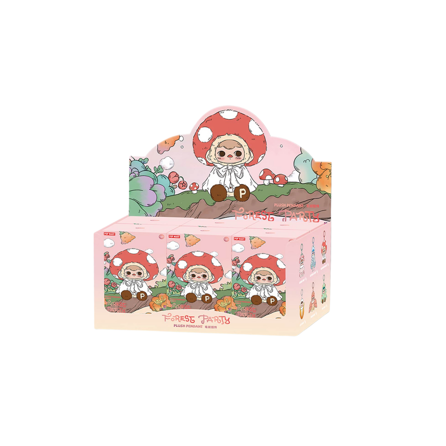 PUCKY Forest Party Series-Vinyl Plush Pendant Blind Box