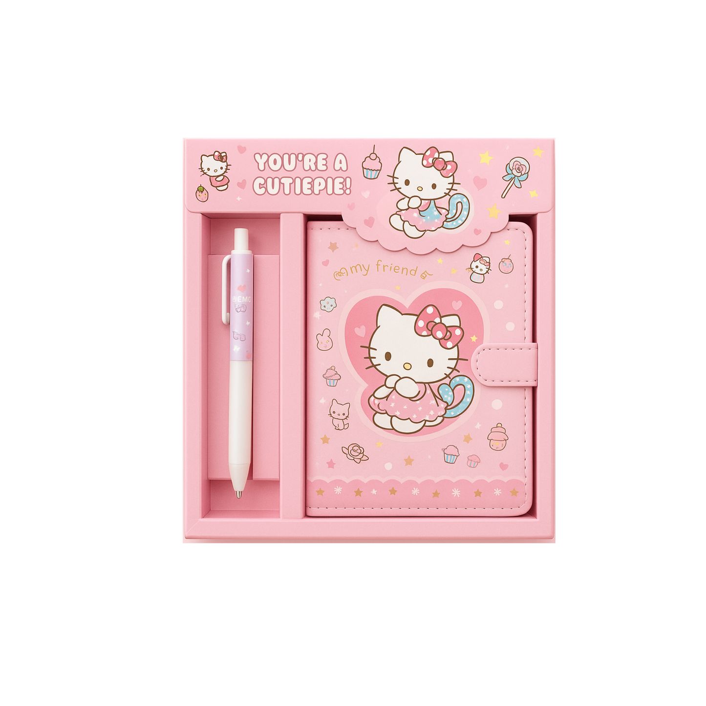 Hello Kitty Diary Gift Set