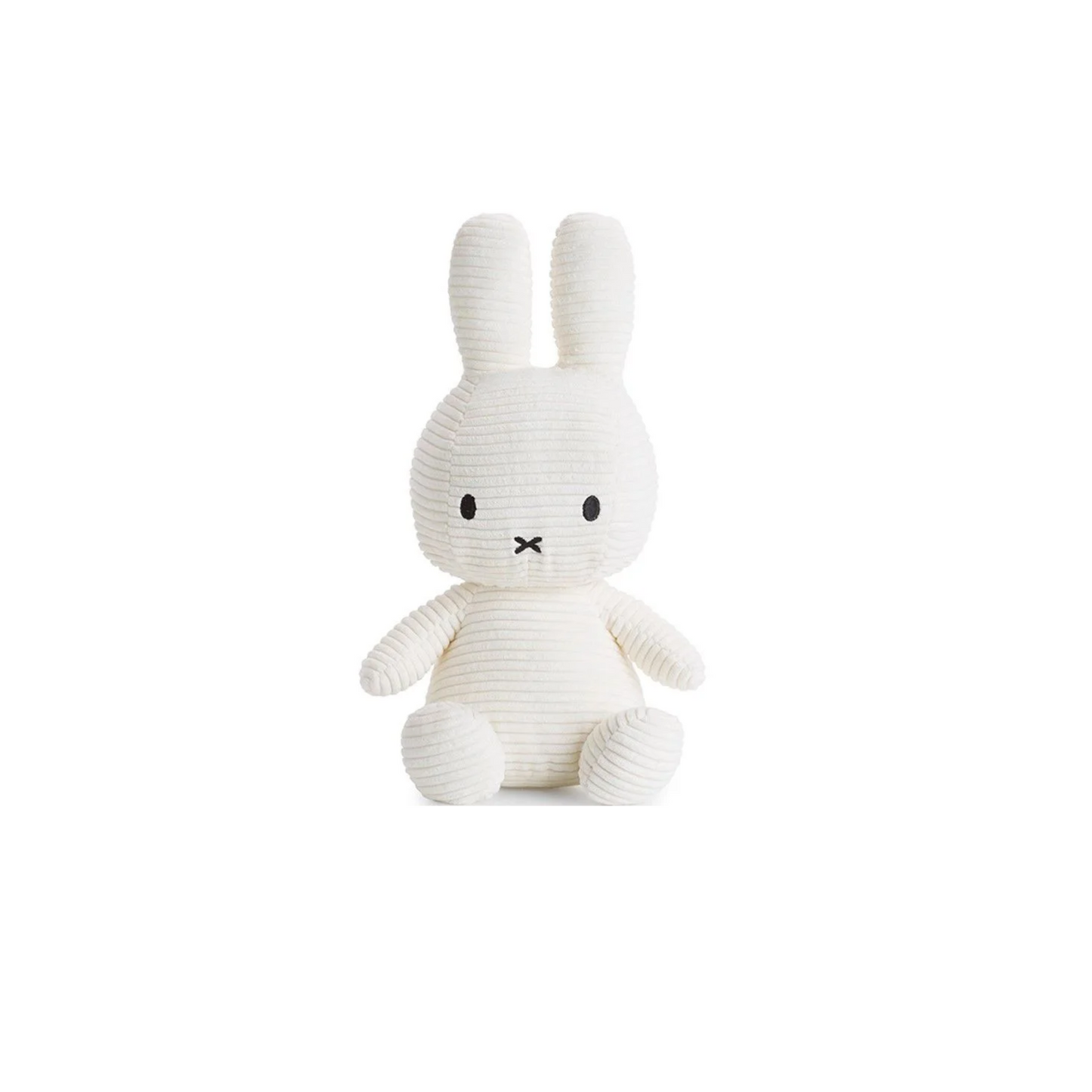 White Corduroy Bunny Plush