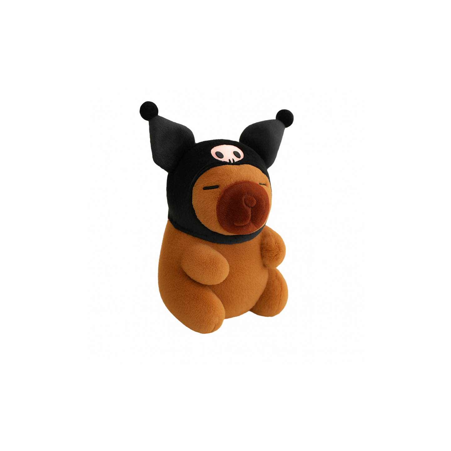 Capybara x Black Kuromi Keychain