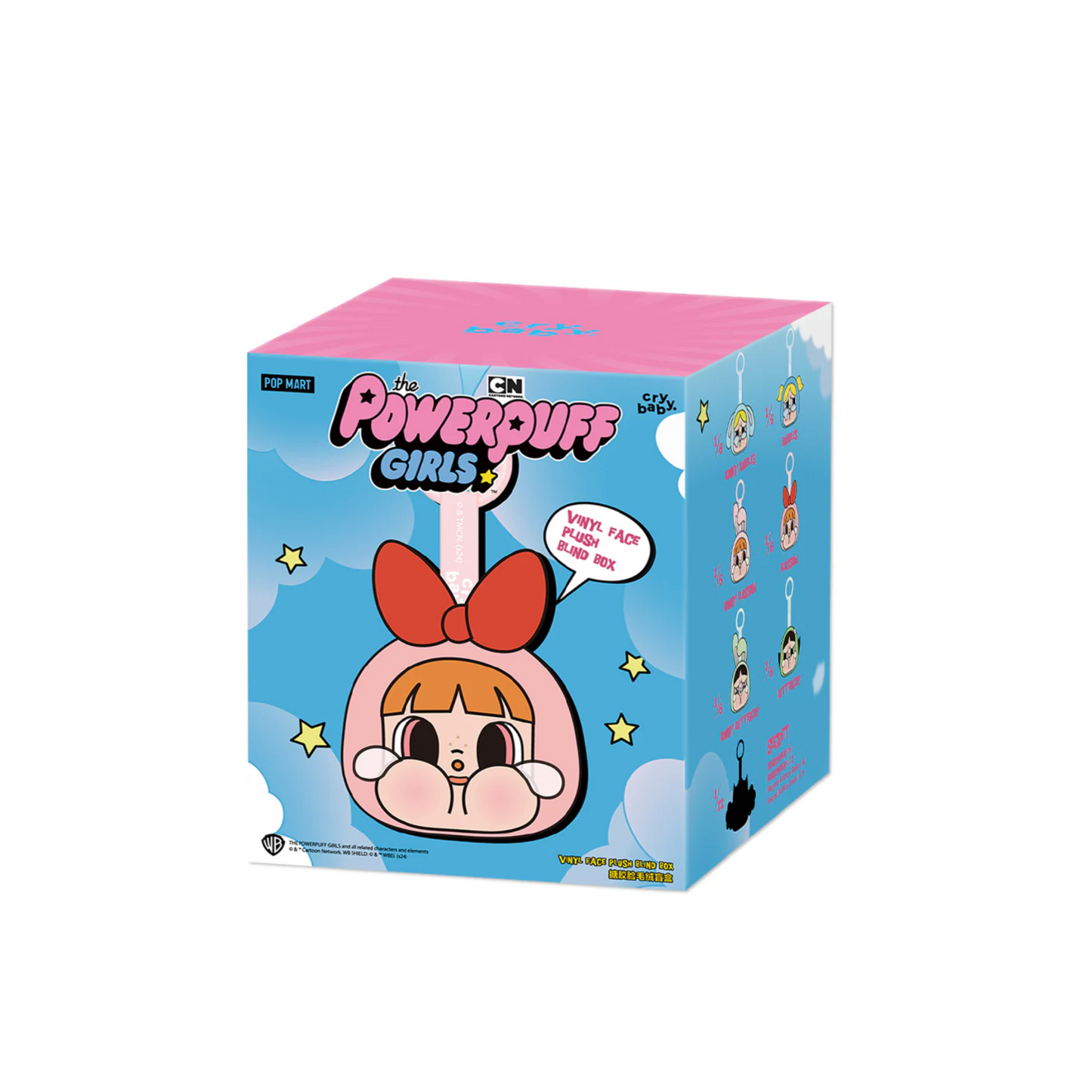 POP MART Crybaby × The Powerpuff Girls Series Vinyl Plush Pendant Blind Box